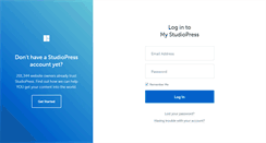 Desktop Screenshot of my.studiopress.com