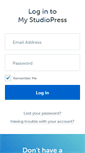 Mobile Screenshot of my.studiopress.com